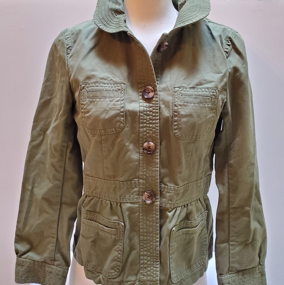 Ann Taylor Jackets & Blazers - Ann Taylor Army green jacket